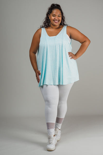 AQUA DRAPE TOP