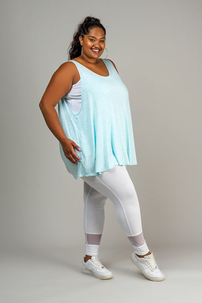 AQUA DRAPE TOP