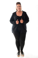 HOODIE RELAXED FIT - BLACK