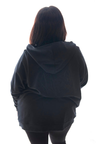 HOODIE RELAXED FIT - BLACK