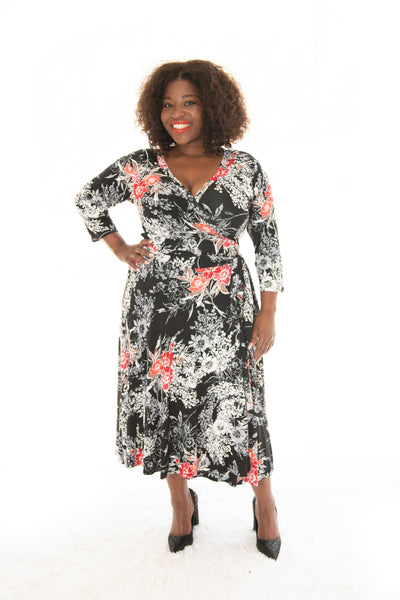 PENNY LANE MIDI - PRINT