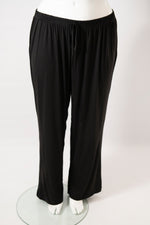 PJ PANTS KNIT LONG - BLACK