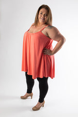 EASY DOES IT TOP - CORAL