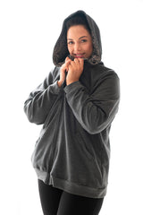 HOODIE RELAXED FIT - GREY