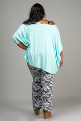 WIDE STRAIGHT LEG – GREY/WHITE CRACKLE