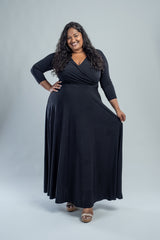 KATHRYN MAXI - BLACK