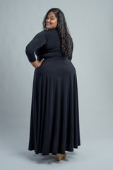 KATHRYN MAXI - BLACK