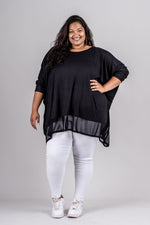 SUFFOLK TOP - BLACK