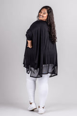 SUFFOLK TOP - BLACK