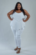 FOXTROT SLIP - GREY/WHITE PEBBLE