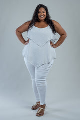 FOXTROT SLIP - GREY/WHITE PEBBLE