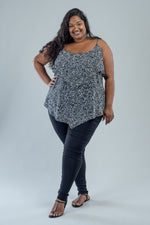 FOXTROT SLIP - BLACK/WHITE MOTTLE