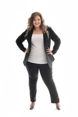 SUZANNE CORPORATE JACKET - BLACK