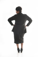 SUZANNE CORPORATE JACKET - BLACK