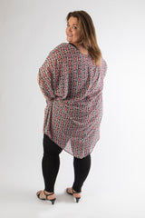 SCABROSA JACKET – AZTEC PRINT