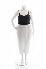 PJ PANTS COTTON ¾ LENGTH - WHITE