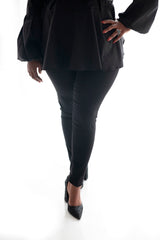 JEGGINGS DENIM – BLACK ITALIAN STRETCH