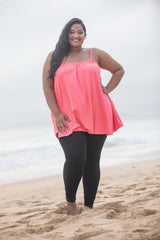 EASY DOES IT TOP - CORAL