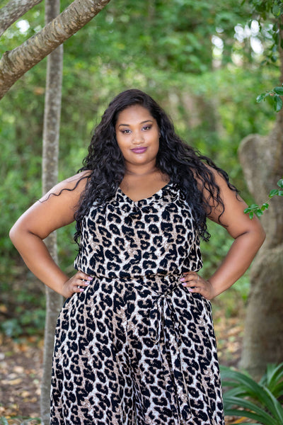 MATISSE JUMPSUIT – LEOPARD PRINT